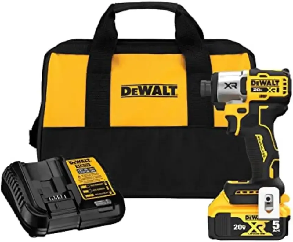 20V MAX Impact Driver, Cordless, 3-Speed, Battery and Charger Included (DCF845P1)