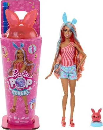 BARBIE POP REVEAL POUPEE CHATON ROSE