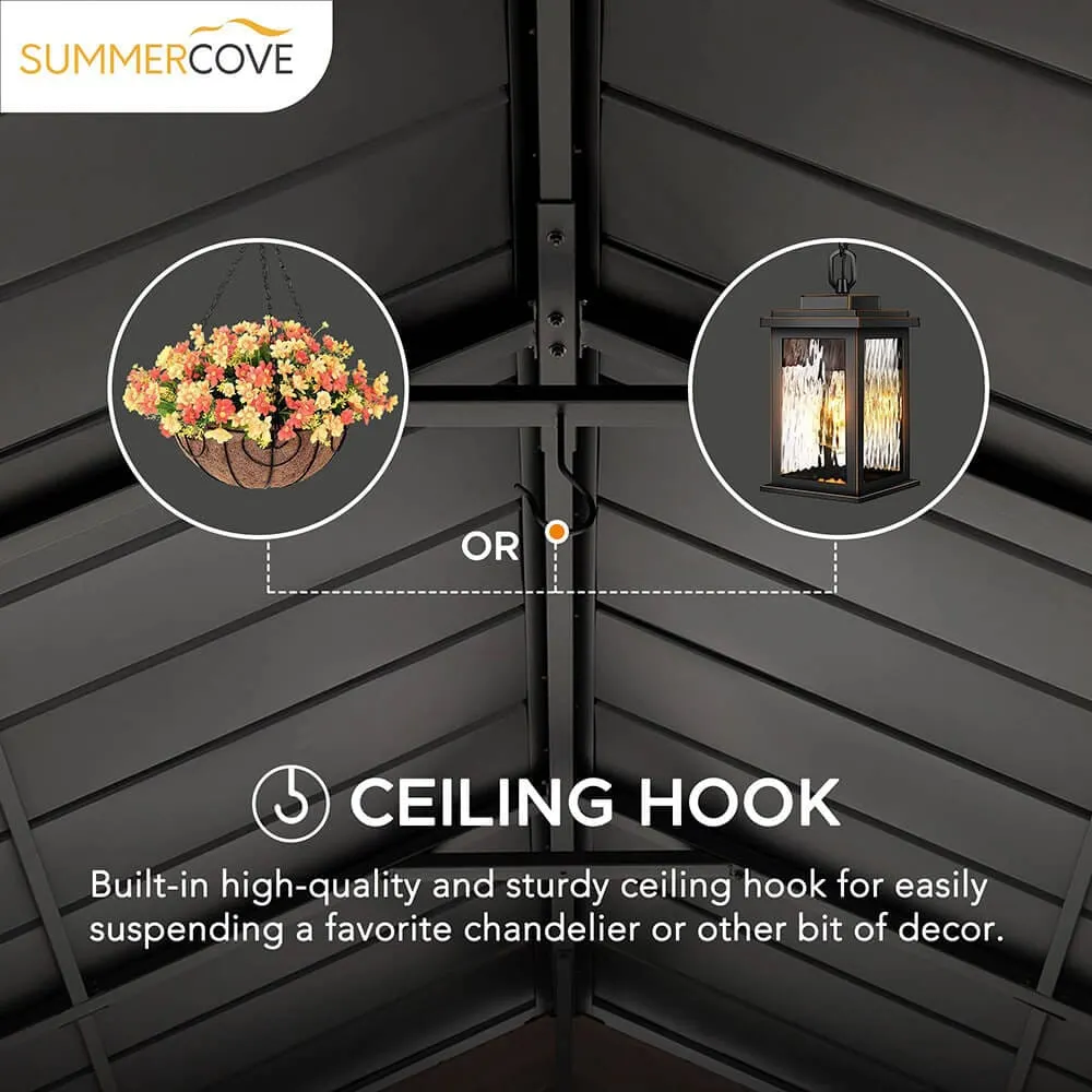 Portsmouth 11\' x 13\' Hardtop Gazebo