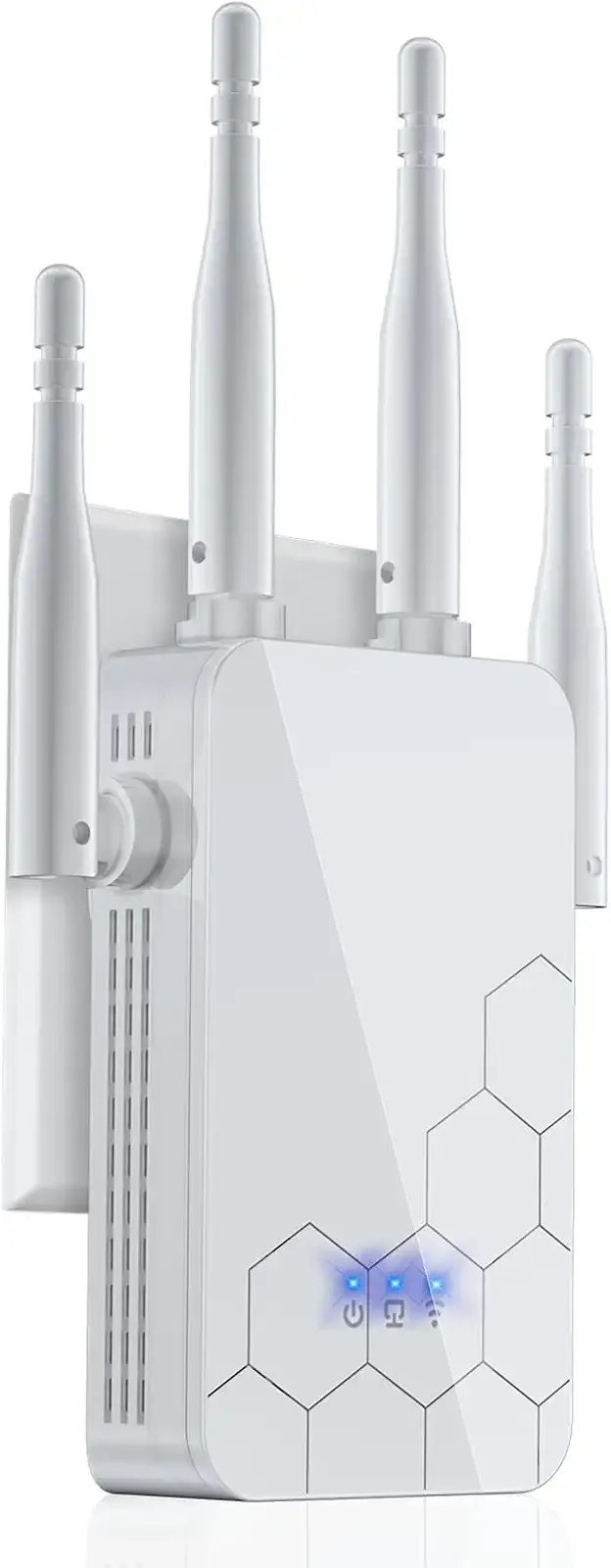 2026 WiFi Extender Internet Booster, 10000 Sq.ft Long Range Repeater Wireless Routers Amplifier, Mesh Wi-Fi 80% Faster | Broader Than Ever, Support More Network Devices at Home, 1-Tap Setup