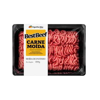 carne moída bovina patinho resfriada 400g