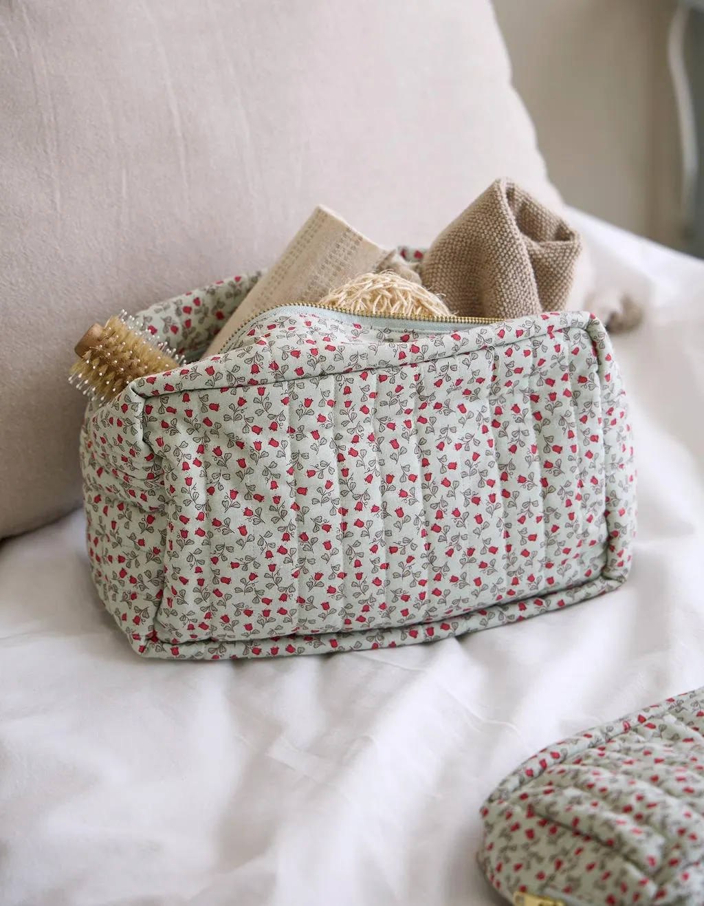 Gesteppte Kulturtasche