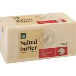 Woolworths Butter Salted 500g
