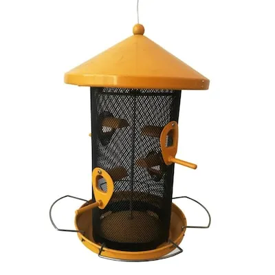 Mesh Hanging Hopper Bird feeder - 4-lb