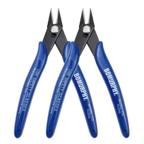 Hand Tools Universal Pliers Multi Functional Tools Electrical Wire Cable Cutters Cutting Side Snips Flush Electronic Pliers