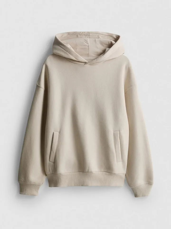 7–15 ans | Sweat à capuche en coton majoritaire