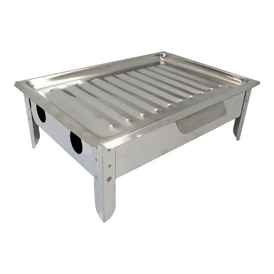 Brasero de mesa para asado de acero inoxidable Brosen