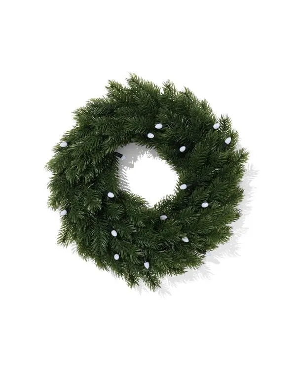 kerstkrans ⌀40cm met led