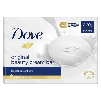 Dove Body Bar Soap 90g 2s