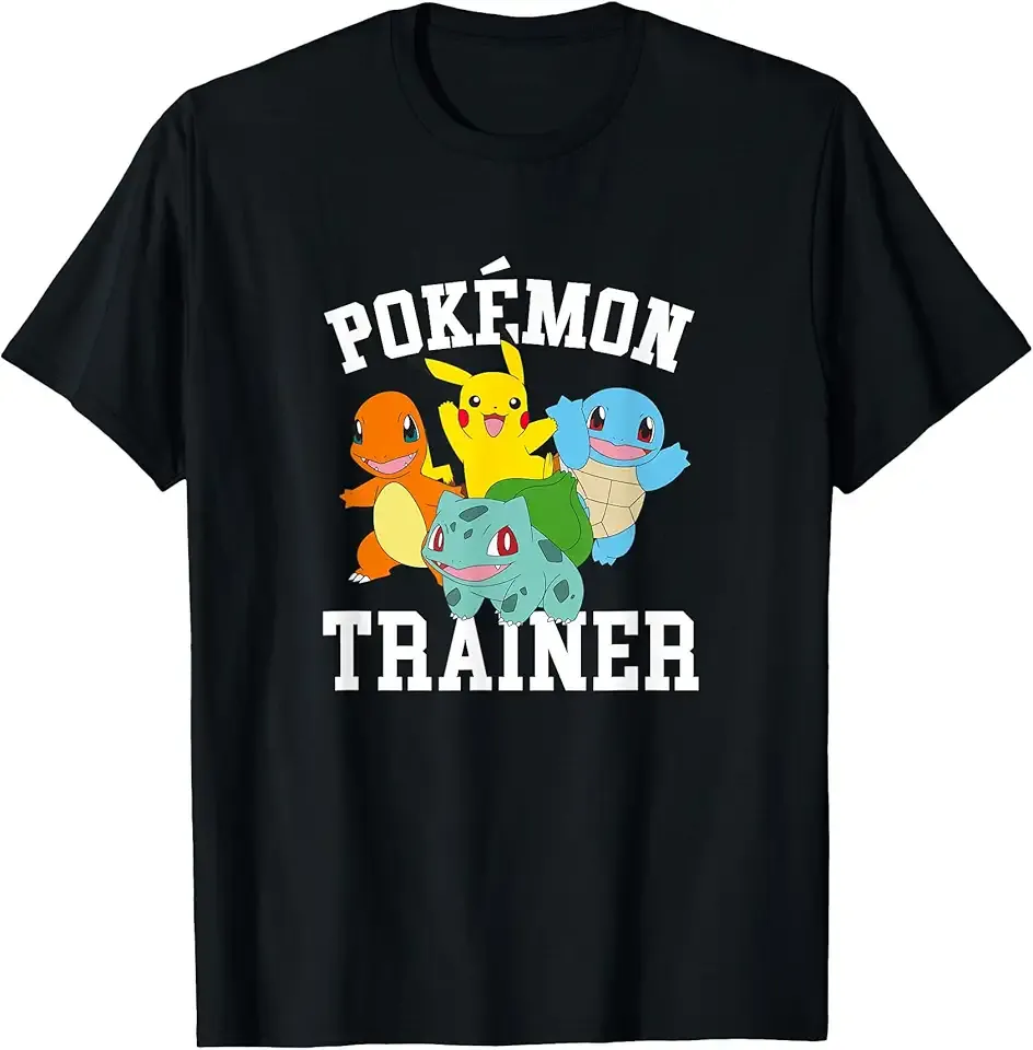 Trainer Kanto Starters Vintage Portraits T-Shirt
