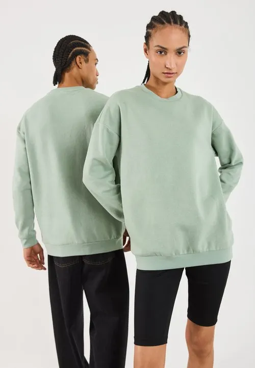 RELAXED FIT SWEATSHIRT - Sweatshirt - green