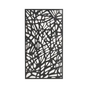 Pannello grigliato decorativo in polipropilene grigio Musive L 200 x H 100 cm, spessore 5 mm