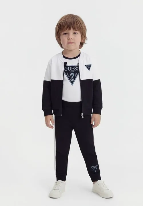 BABY ACTIVE ZIP UNISEX SET - Babygaver - smart blue