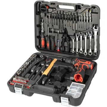 Valigetta kit attrezzi con Trapano Avvitatore ricaricabile