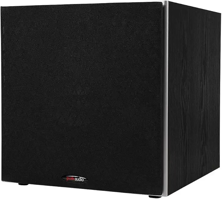 Polk Audio PSW10 10" Powered Subwoofer Home Audio – Power Port Tech, Up to 100 Watts, Big Bass in Compact Design, Easy Setup with Home Theater, Timbre-Matched with Monitor & T-Series Polk Speakers