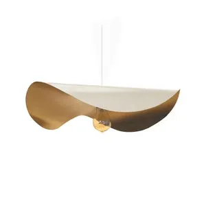 Suspension TOSEL ,métal,Blanc ,H65xD50xP50cm