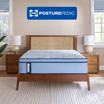Sealy Posturepedic Plus Prosser Hills 12" Firm or 13.5" Plush Mattress