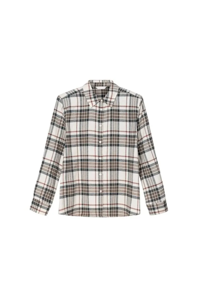 Joan Flannel Shirt - Grønn
