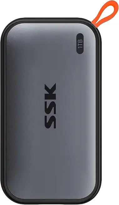 Portable SSD 1TB External Solid State Drives, up to 1050MB/s USB C SSD External Hard Drive USB 3.2 Gen2 for iPhone 15/16/17Pro, Windows, Mac, Android Phones and Tablets