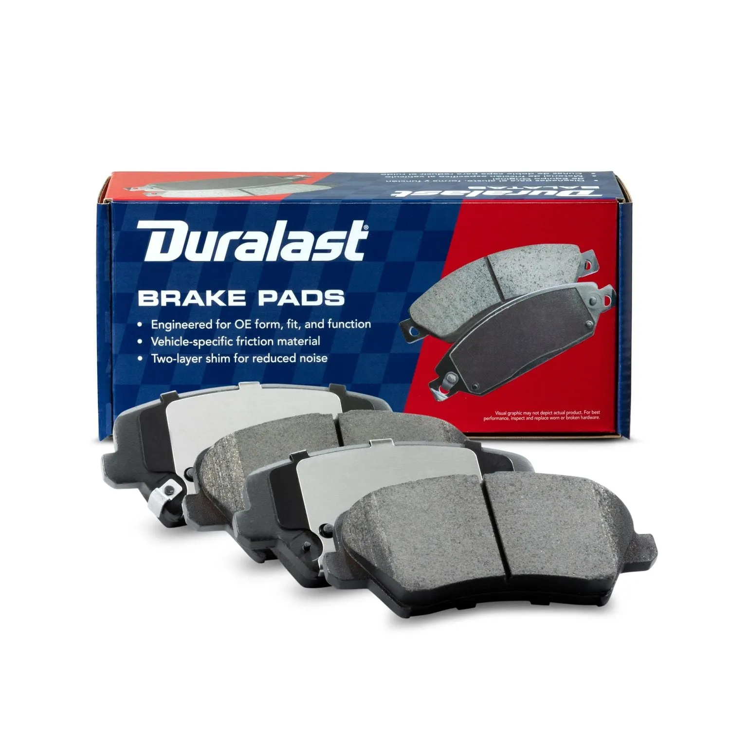 Duralast Ceramic Brake Pads D1828