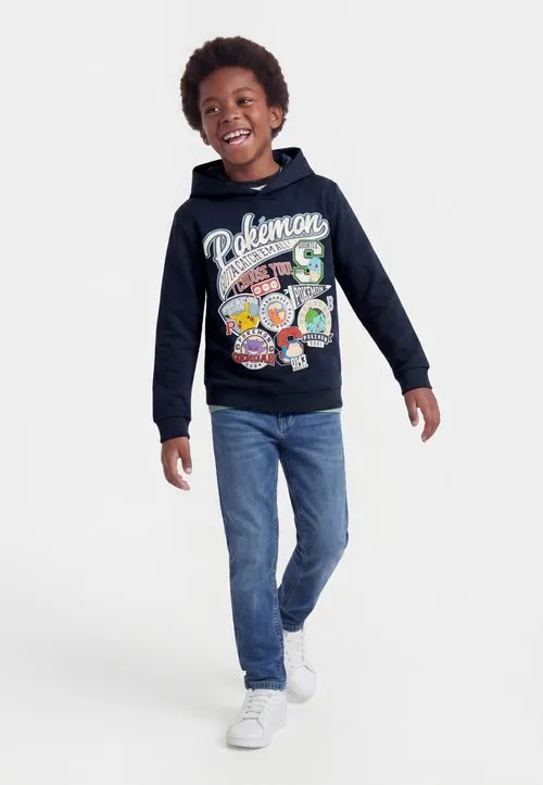 NKMJIM POKEMON SKY - Hoodie - navy blazer