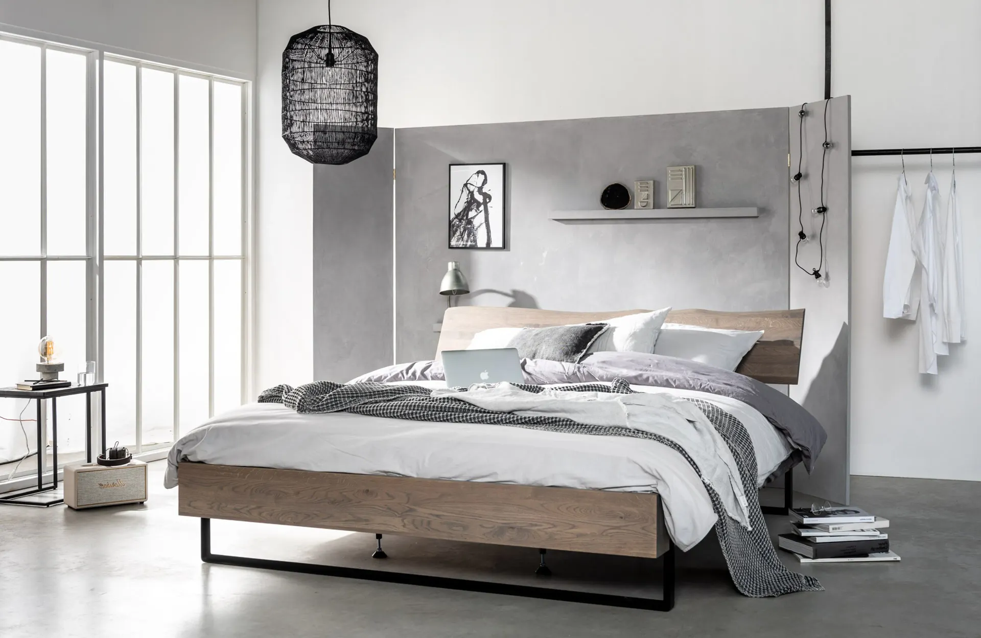 Bedframe Balance Raw - Snel leverbaar