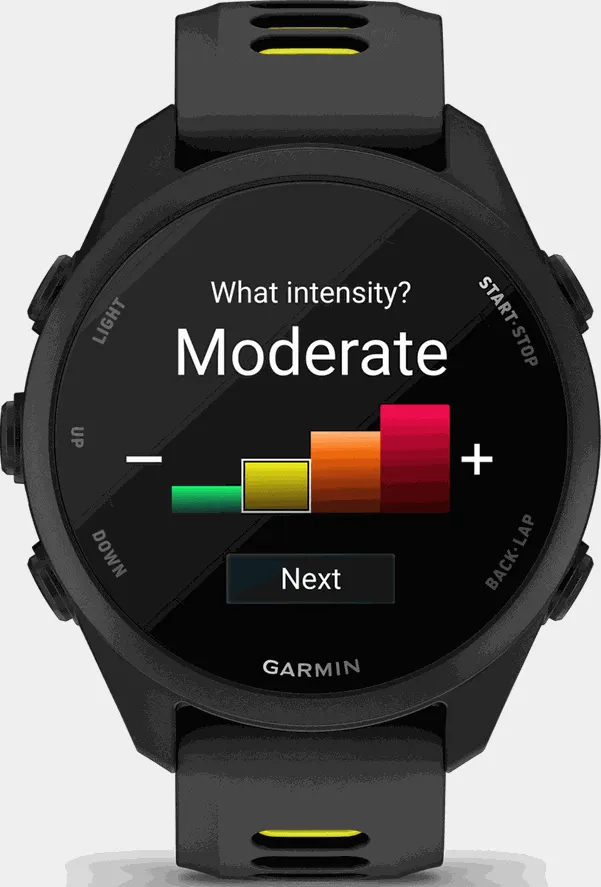 Forerunner 170 Music, smartklokke, GPS-løpeklokke - Svart