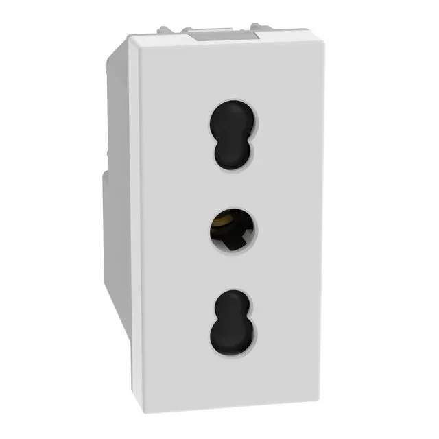 Presa di alimentazione MatixGO BTICINO 10-16 A, colore bianco