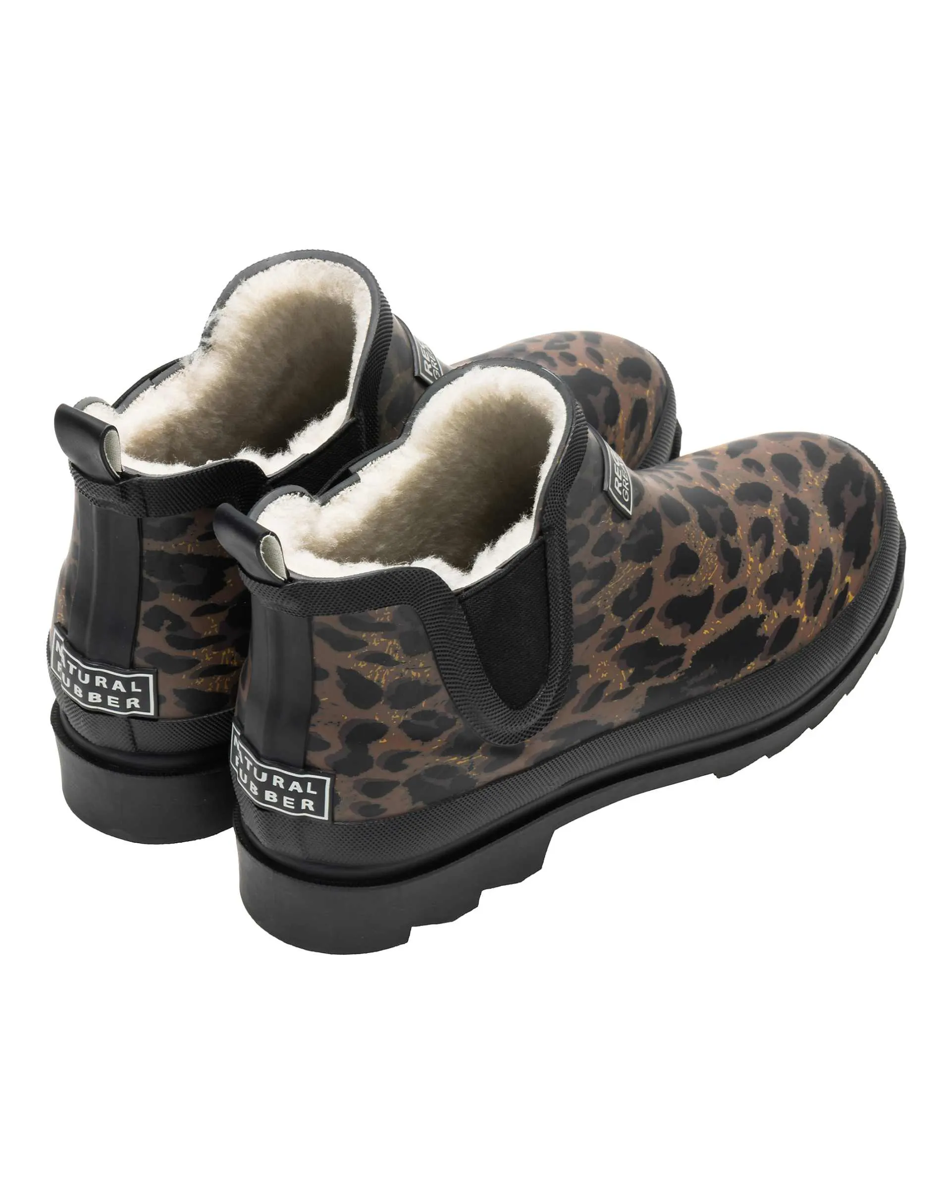 Regatta Waterproof harper cosy ii wellingtons in leopard print