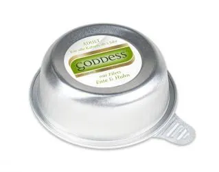 GODDESS mit Ente, Huhn für Katzen 12 x 85 g
