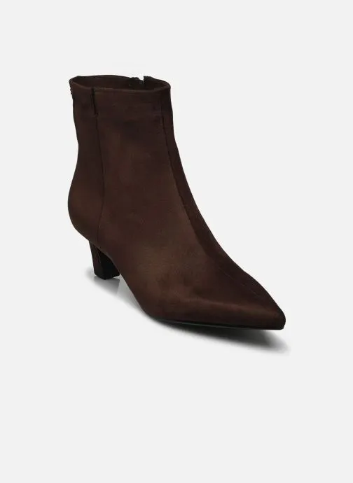 Enkellaarzen en boots 25383-47 dames bruin