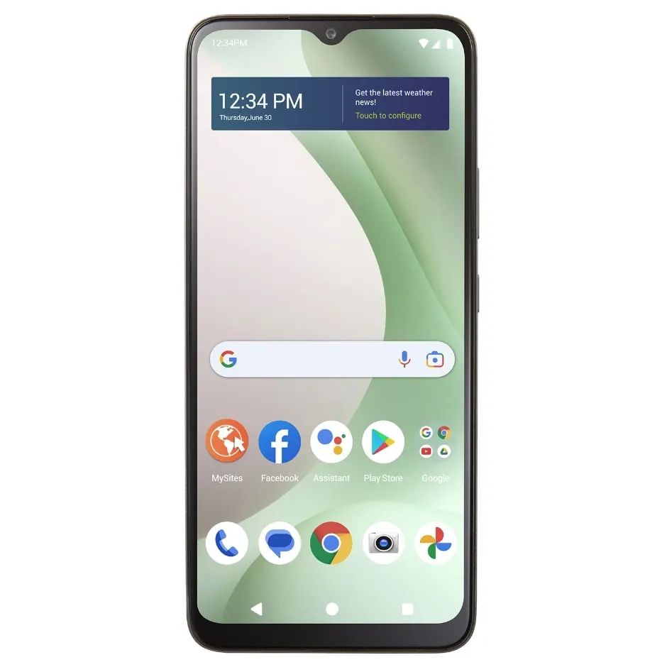 Tracfone BLU View 5, 64GB, Black, Includes $125 1500Min/1500Txt/1500MB, 365 Days Service Plan - Prepaid Bundle