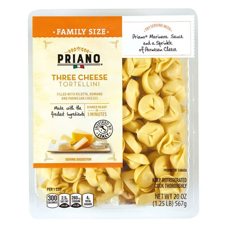 Priano Three Cheese Tortellini