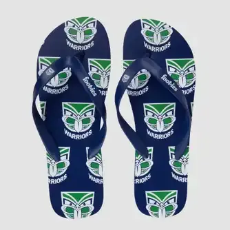 Footies Mens Warriors Multi Flip Flops