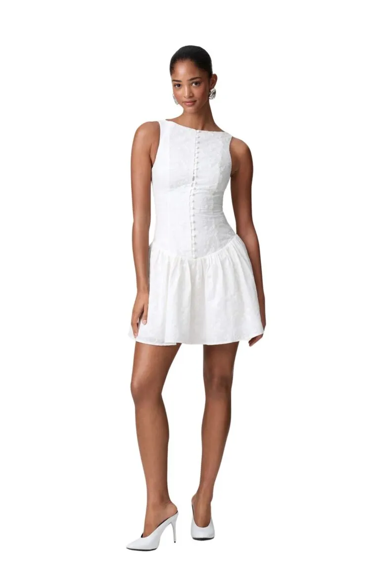 Sevilla Dress - Hvit