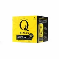Q Mixers Tonic Water, Premium Cocktail Mixer with Real Ingredients, 7.5 Fl Oz Pack 4