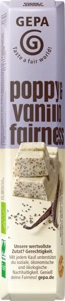 Gepa Bio Riegel Poppy & Vanilla Fairness 45 g