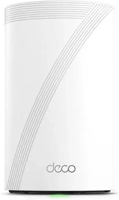 Deco 7 Pro BE63 Tri-Band WiFi 7 BE10000 Whole Home Mesh System | 6-Stream 10 Gbps, 4x 2.5G Ports Wired Backhaul, 4x Smart Internal Antennas, VPN, HomeShield (1-Pack)