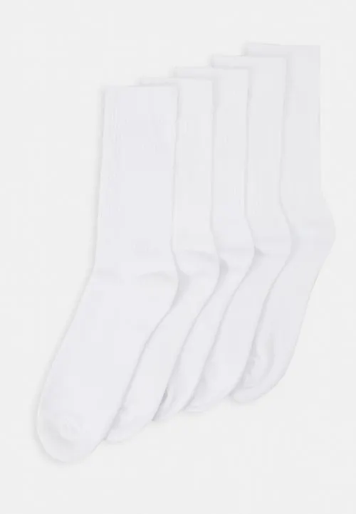 5 PACK CORE TENNIS SOCK - Sokker - white