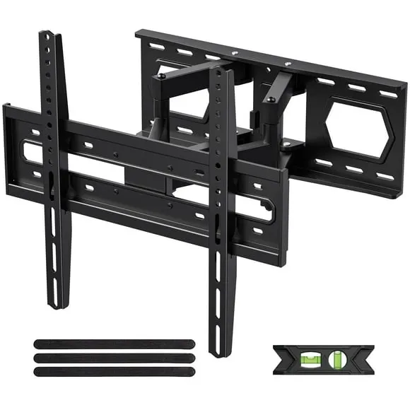 USX MOUNT Full Motion TV Wall Mount for 26-65" TVs, Hold up to 110lbs with Max VESA 400x400mm & 16" Wood Stud