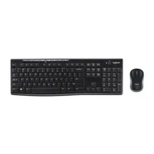 Teclado + Mouse Logitech Inalámbrico MK270 Black