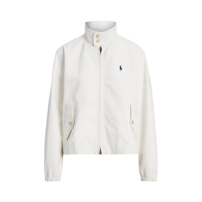 Canvas Windbreaker - Hvit