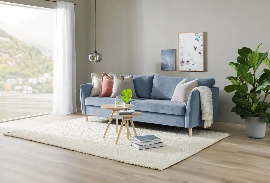 County sovesofa Stoff King