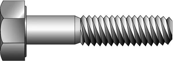 SEKSKANTSKRUE M8X50 FZV A100