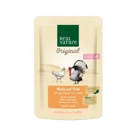 Real Nature Cat Kitten Junior piletina i perad u umaku 85 g