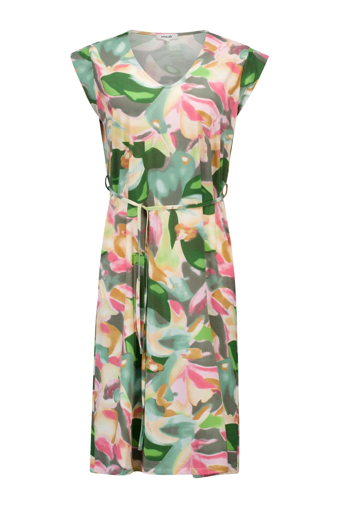 Kleurrijke midi jurk