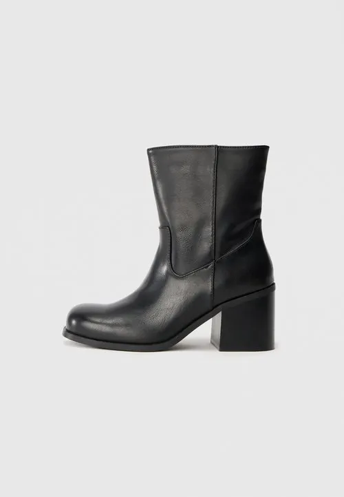 Even&Odd Wide Fit by Zalando Ankelboots med høye hæler - black