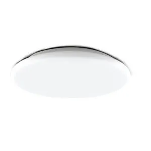 Plafonnier spécial Salle de Bain IP54 (18W 1710lm 4000K) - Blanc - Voltman