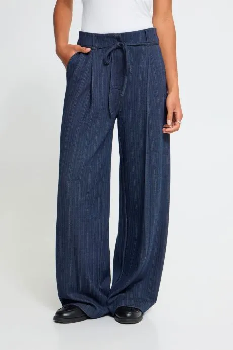 Broeken Ihkate Pinelle Wide Pa dames blauw