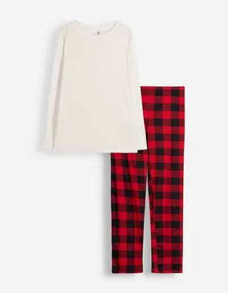 Pigiama completo (maglia + pantaloni) - Jersey - Multicolore